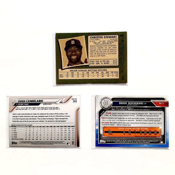 Detroit Tigers  9 Card Lot -  BBL [10_1] - Picture 4 of 8